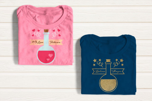 Potion Bottle SVG Duo SVG Designed by Geeks 