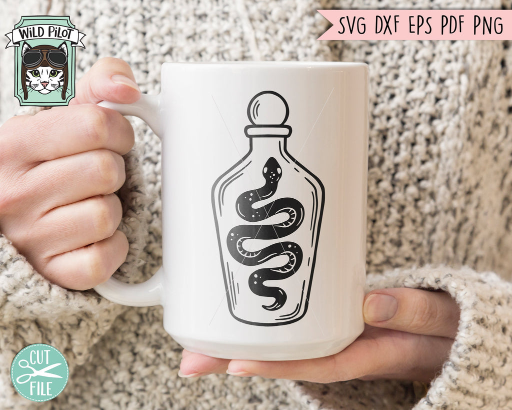 Potions SVG file Bundle, Mystical svg Bundle, Apothecary cut file ...