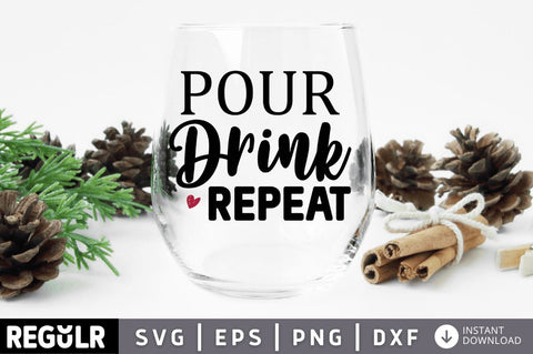Pour drink repeat SVG SVG Regulrcrative 
