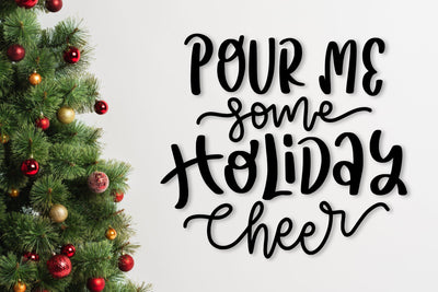 Pour Me Some Holiday Cheer SVG SVG dapiyupi store 