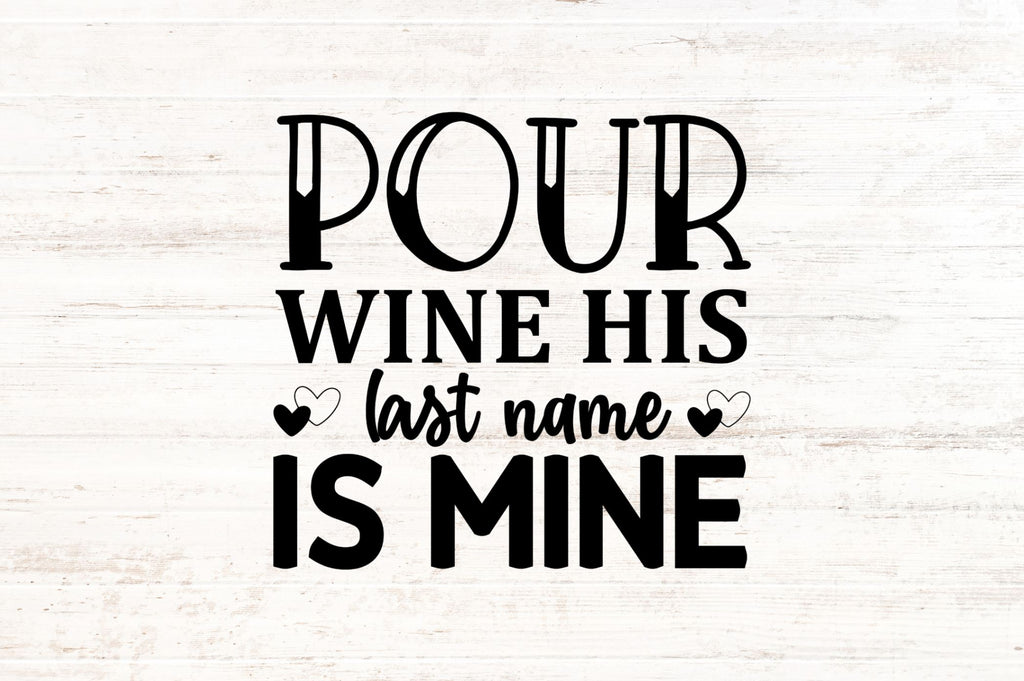 pour wine his svg - So Fontsy