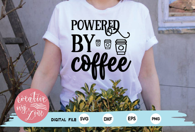 powered by coffee SVG md faruk hossain 