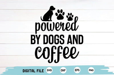 powered by dogs and coffee SVG md faruk hossain 