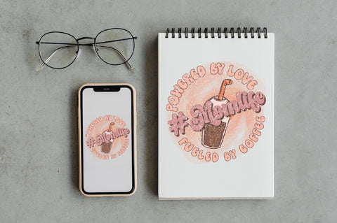 Powered by Love Fueled by Coffee Sublimation Sublimation Jagonath Roy 