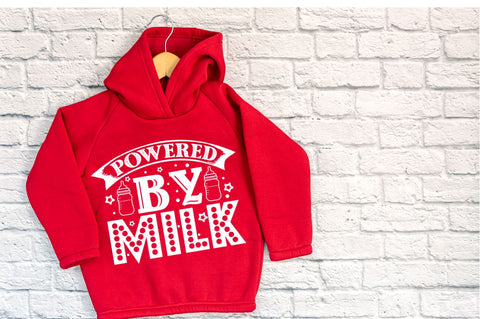 Powered by milk, baby SVG SVG DESIGNISTIC 