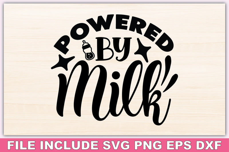Powered By Milk SVG Ariyan 