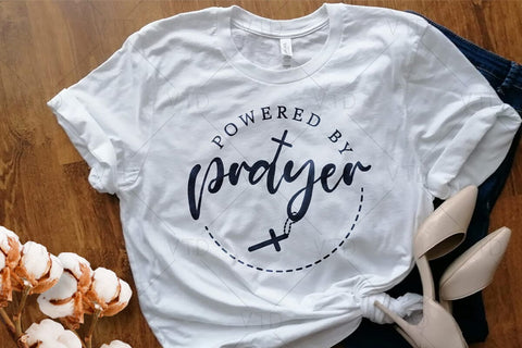 Powered By Prayer Svg Png Files, Prayer Svg, Christian Svg, God Svg ,Livin' On A Prayer Svg, Rise Up And Pray, Prayer Warrior Svg SVG DesignDestine 