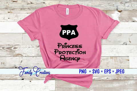 PPA - Princess Protection Agency SVG Family Creations 