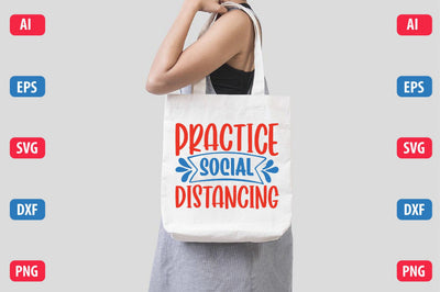 Practice Social Distancing SVG SVGista 