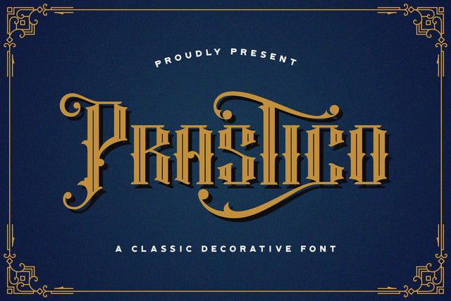 Prastico - Blackletter Font Font StringLabs 