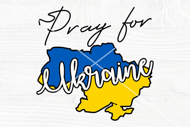 Pray for Ukraine SVG cut file | Ukraine svg, png SVG TonisArtStudio 