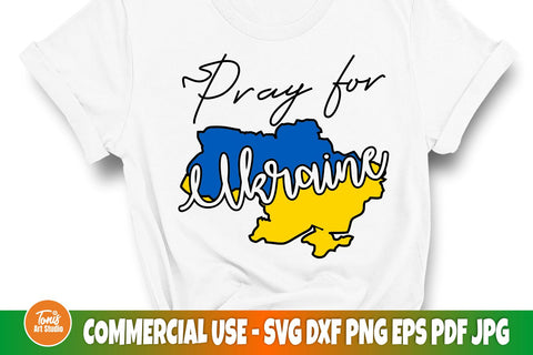 Pray for Ukraine SVG cut file | Ukraine svg, png SVG TonisArtStudio 