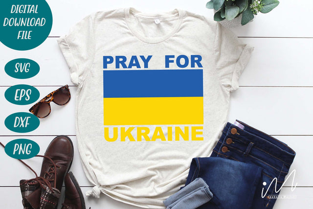 pray for Ukraine svg, Ukraine svg Ukraine tshirt svg SVG Isabella Machell 