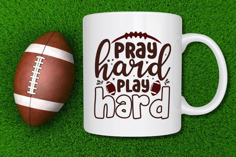 Pray hard play hard SVG SVG Regulrcrative 