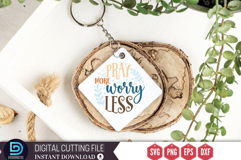 Pray more worry less SVG SVG DESIGNISTIC 