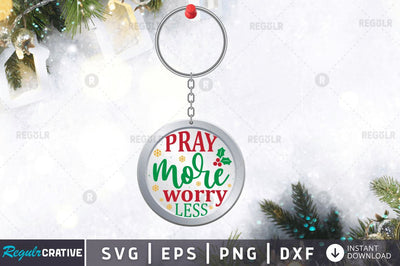 Pray more worry less SVG SVG Regulrcrative 