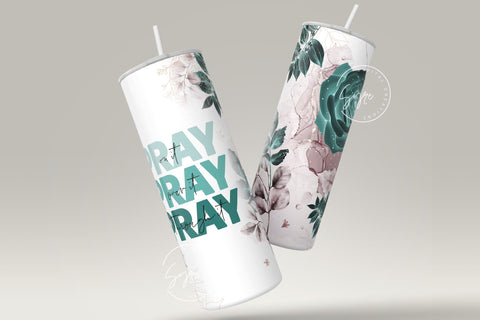 Pray On It, Pray Over It, Pray Through It Sublimation Tumblers (20