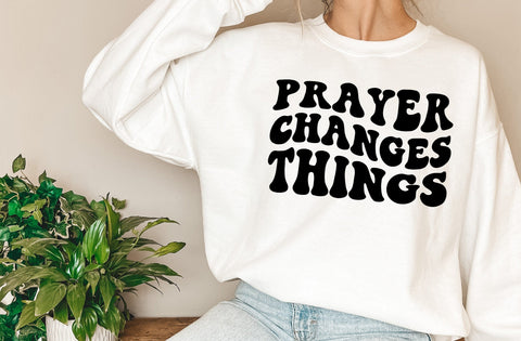 Prayer Changes Things SVG, Created With a Purpose Svg, Christian Svg, Worthy Svg, You Matter Svg, Religious Svg, Faith Svg, Jesus Svg, Retro SVG MD mominul islam 