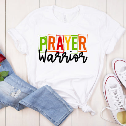 Prayer Warrior Sublimation Design Sublimation Coffee and Chaos 