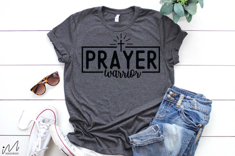 prayer warrior svg, Christian t shirt svg SVG Isabella Machell 