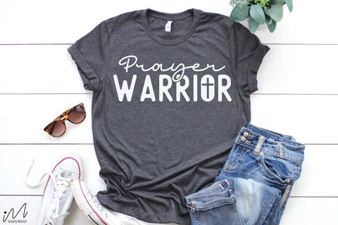 prayer warrior svg, Christian t shirt svg SVG Isabella Machell 