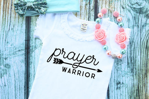 Prayer Warrior SVG So Fontsy Design Shop 