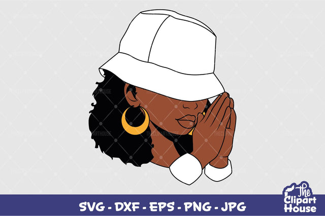 Praying Hands Black Woman 2 SVG The Clipart House 