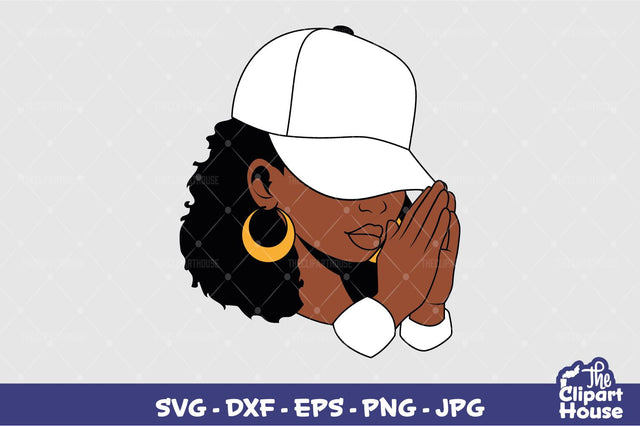 Praying Hands Black Woman SVG The Clipart House 