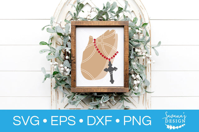 Praying Hands SVG SVG SavanasDesign 