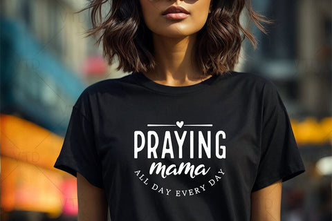 Praying Mama Svg Png Files, Mom Svg, Love Like Jesus Svg, Mom Life Svg, Mom Mode Svg, Mother's Day Svg, Religious Svg, Faith Svg, Christian Svg SVG DesignDestine 