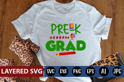Pre-k Grad Svg Cut File SVG Blessedprint 
