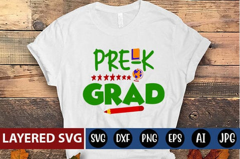 Pre-k Grad Svg Cut File SVG Blessedprint 