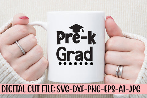Pre-k Grad SVG Cut File SVG Syaman 