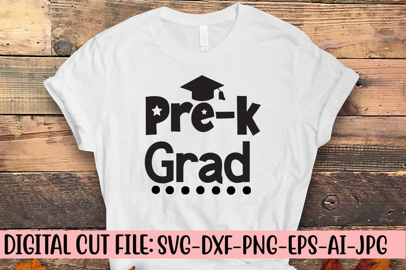 Pre-k Grad SVG Cut File SVG Syaman 