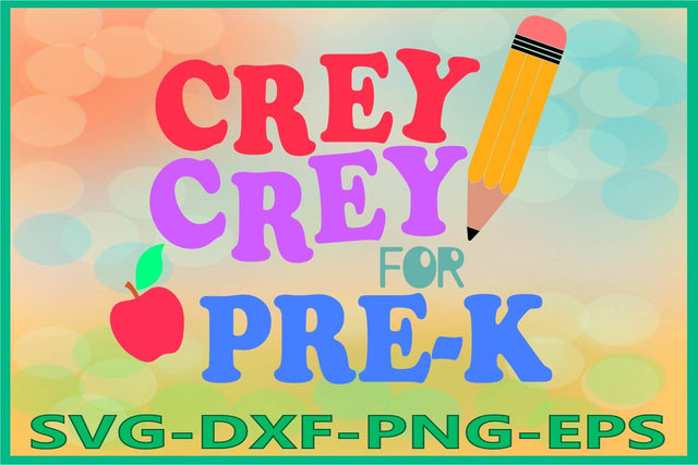 Pre-K SVG, Back to school, Pencil SVG AlexSVGStudio 