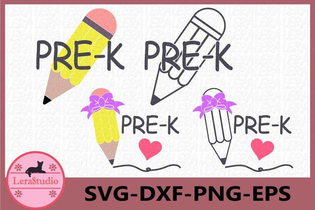 Pre-K SVG SVG Lerastudio 