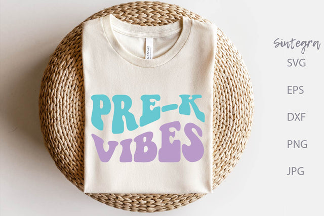 Pre-K Vibes SVG Cut File Free For Commercial Use SVG Sintegra 
