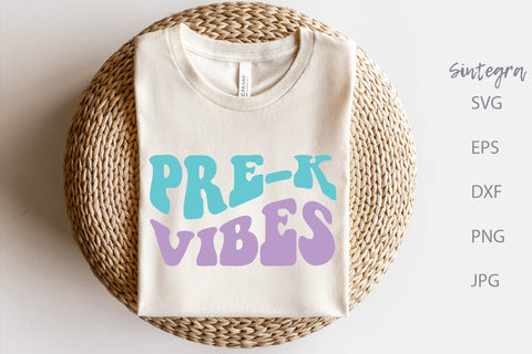 Pre-K Vibes SVG Cut File Free For Commercial Use SVG Sintegra 