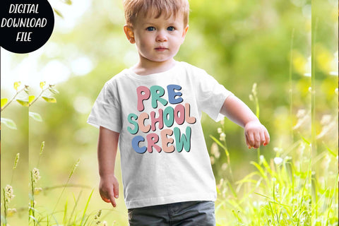 Pre school crew svg, School svg, Pre school svg, Back to school svg, Teacher t shirt,Teacher gift shirt, Teacher shirt cut files, SVG Isabella Machell 