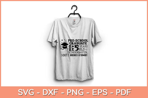 Pre-School Graduation Back To School Svg Design SVG artprintfile 