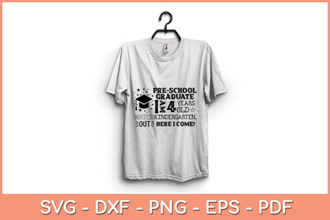Pre-School Graduation Svg Design SVG artprintfile 