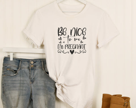 Pregnancy Announcement SVG Bundle, 6 Designs, Maternity SVG, My New Name Is Mommy SVG, I Tested Positive But Not For Covid SVG SVG HappyDesignStudio 