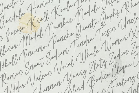 Pregnancy Journey - a Monoline Font Font nhfonts 