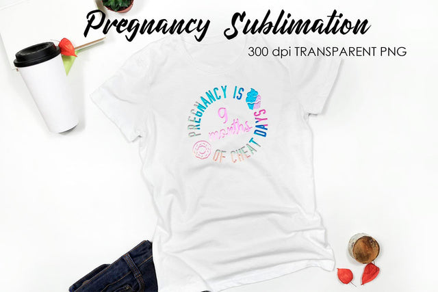 Pregnancy Sublimation | T-shirt Design | Baby Time Design Sublimation Fly Design 