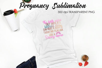 Pregnancy Sublimation | T-shirt Design | Baby Time Design Sublimation Fly Design 