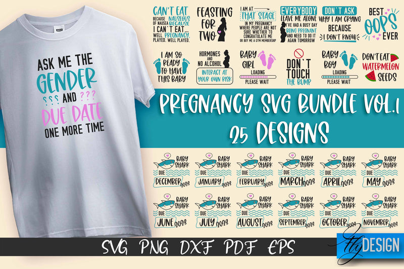 Pregnancy SVG | Funny Quotes SVG SVG Fly Design 