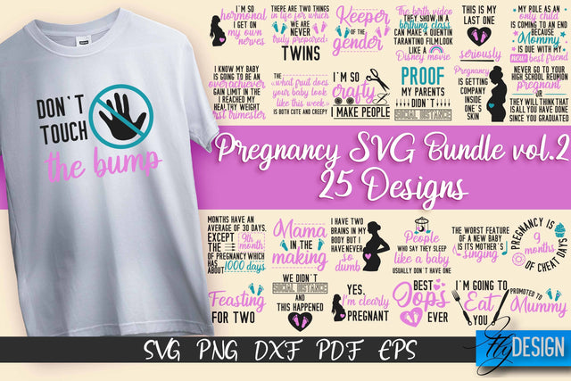 Pregnancy SVG | Funny Quotes SVG SVG Fly Design 