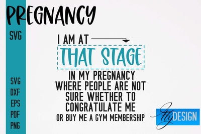 Pregnancy SVG | Funny Quotes SVG SVG Fly Design 