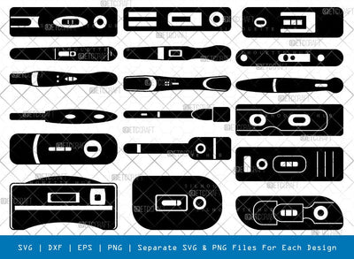 Pregnancy Test Silhouette Svg Cricut Cut Files Png Bundle, SB01012 SVG ETC Craft 