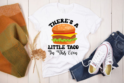 Pregnancy Theres Taco in This Oven PNG Sublimation Rupkotha 